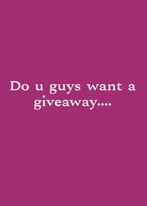Giveaway..‼️‼️‼️