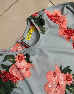 Floral Girls Dress 8-9