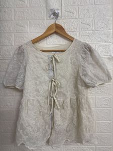 Lace Detail Top