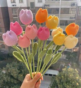 Crochet Rose Bouquet