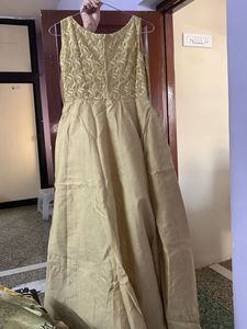 Golden Festive Gown