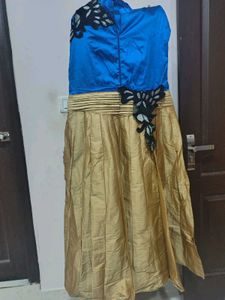 New Semi Stitched Ethnic Gown