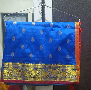 Elegant Blue Saree
