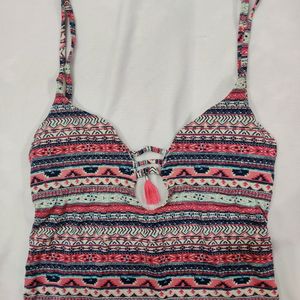 Tribal Print Non Padded Monokini