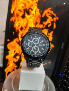 Black Dial High Quality Analog Watch