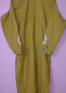 floral hand printed kurti 🌸