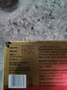 Pilgrim 24K Gold Facial Mask