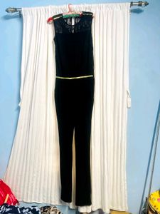 Sleek Black Jumpsuit