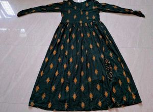 New Stunning Green Anarkali Suit 🍋‍🟩