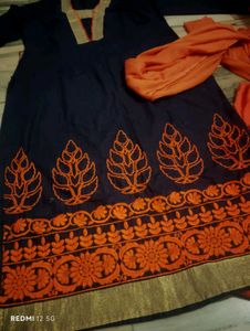 Designer Kurta Set Reshmi Work Size Issue