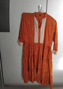 Tiered Printed Kurta