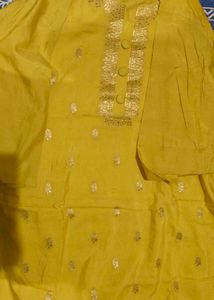 Full Kurti Pant And Duppata Set