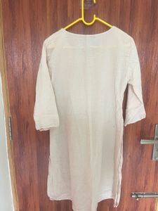 Elegant Beige Kurta