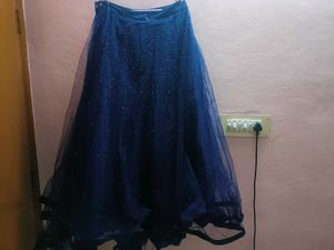 Cinderella Dress In Navy Blue