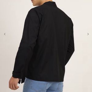 Unique Buckled Black Shirt