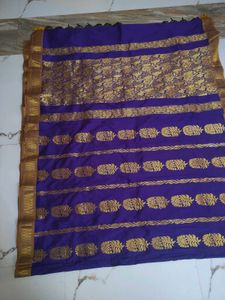 Pattu Sarees Violet Colour
