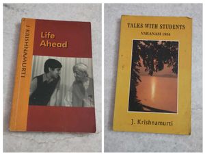 Krishnamurti Books Combo ✨