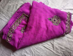 🥳Offer!! Full Work Saree Very Expensive