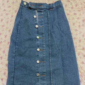 Jeans Medium Skirt