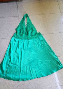 Bw!tch Robe &amp; Negligee - Green