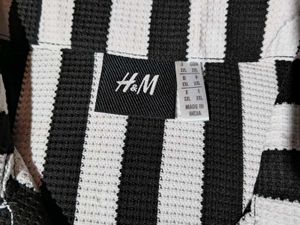 Striped H&amp;M Button-Down Shirt