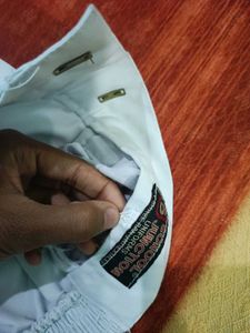 White New Pant ( Used Only Once)