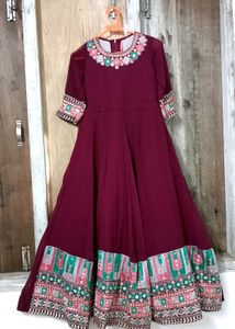 Girls Beautiful Heavy Long Gown