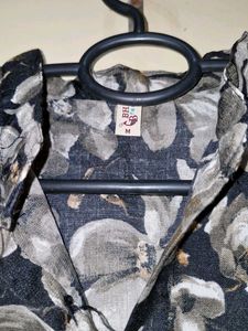 Floral Print Kurta ,size M