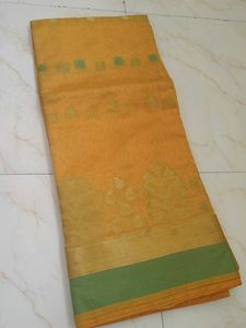 Elegant Yellow Saree