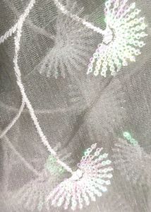 Sheer Embroidered Fabric