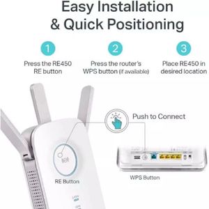 TP-LINK AC1750 Wi-Fi Range Extender (RE450)