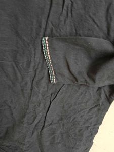 Black Officewear Kurta