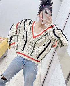 Distressed Knit Sweater