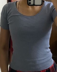 Basic Grey Tee (fitted)