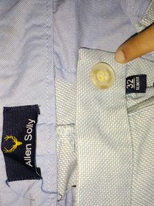 Allen Solly Slim Fit Pants - Size 32