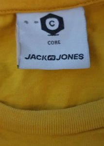 Yellow Cotton T shirt P
