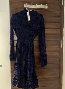 Navy blue Dress- NEW