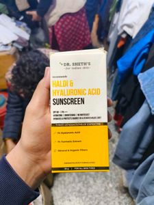 Dr. Sheth's Haldi & Hyaluronic Acid Sunscreen
