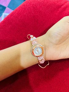 Elegant Silver Watch New With Tag