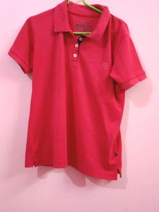 Pink Polo T-shirt