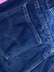 Ripped Dark Wash Denim Jeans