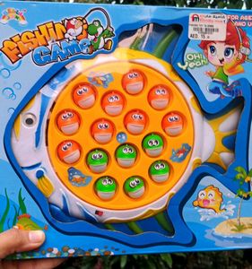 Musical spining Fishing Game