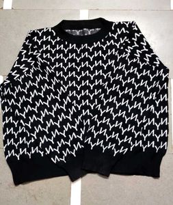 Stylish Black &amp; White Sweater