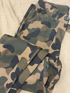 Camouflage Print Pants