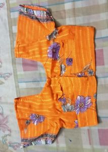 Chiffon Saree With Blouse