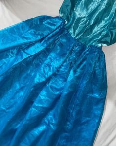 Blue Spaghetti Strap Dress