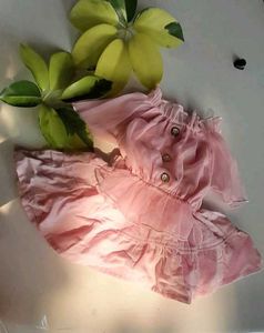 Pink Skirt And Top👗
