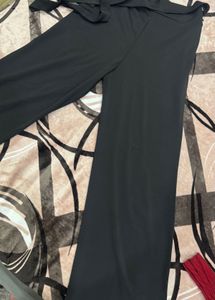 Chic Black Wide Leg Pants