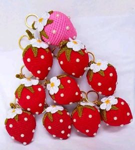 Cute Crochet Keychains
