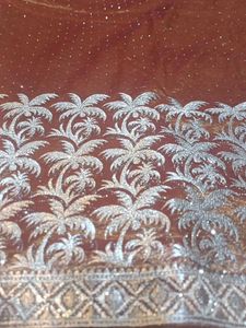Elegant Brown Saree